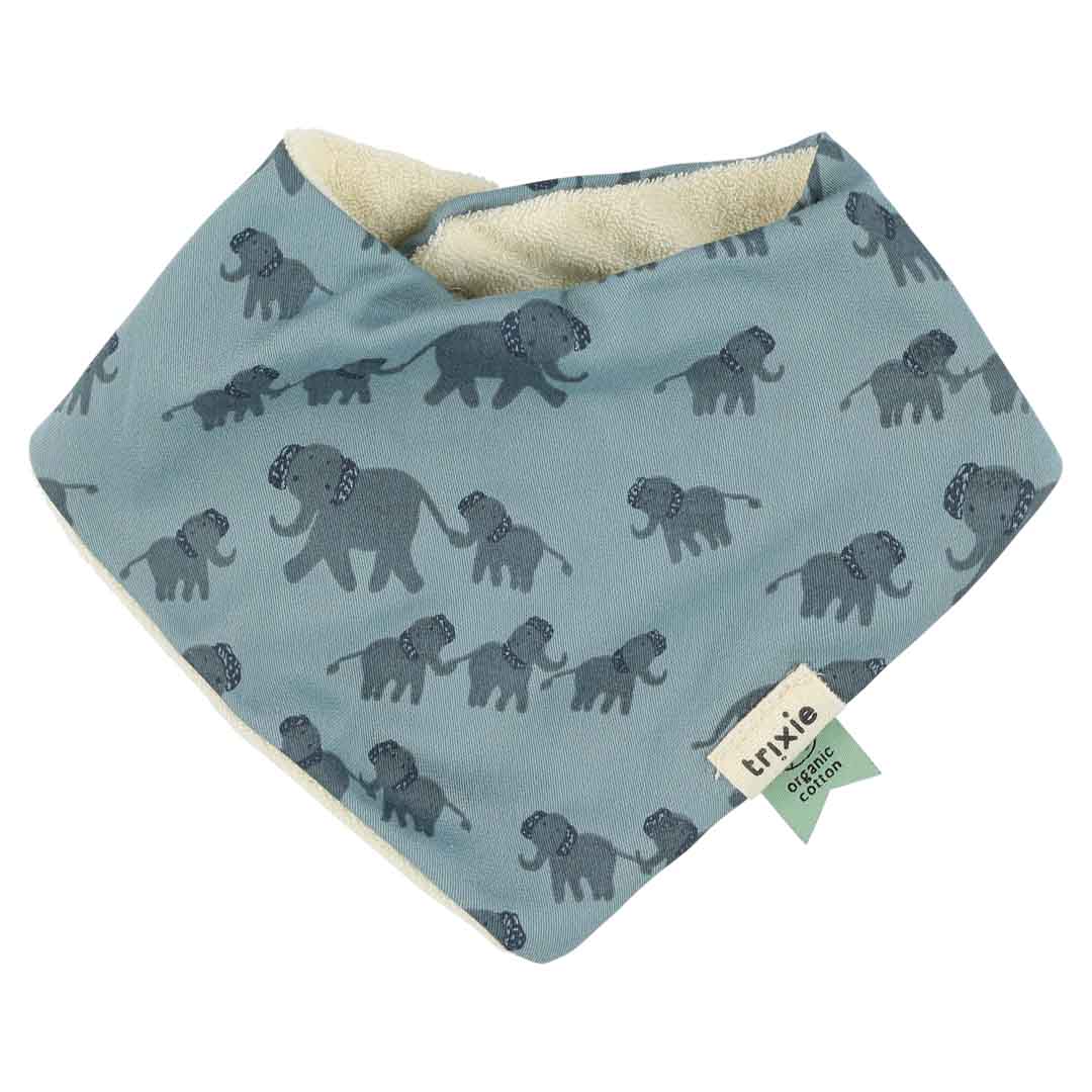 Bandana bib 3-pack mix - Enchanting Elephant